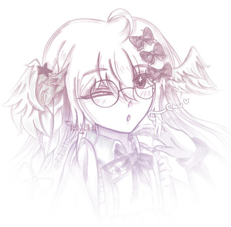Sketch headshot/bust : Personal artwork 26'